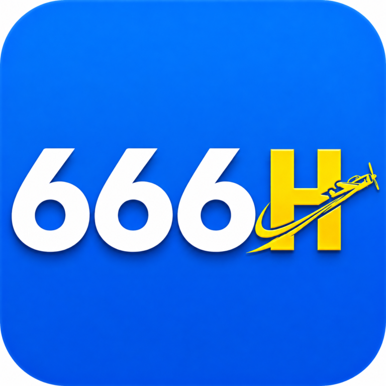 666H Game logo on blue background