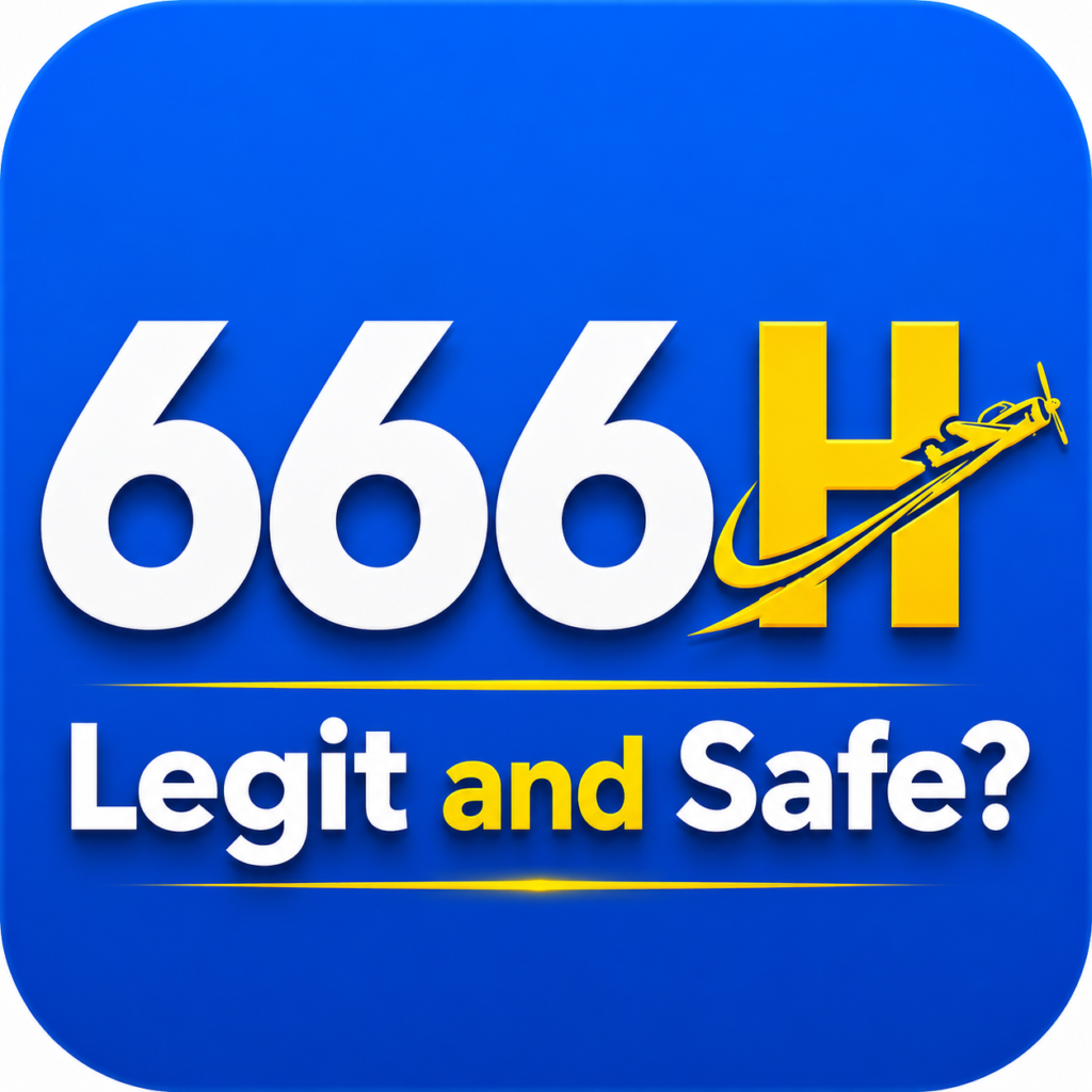 666H logo with “Legit and Safe?” text on a blue background